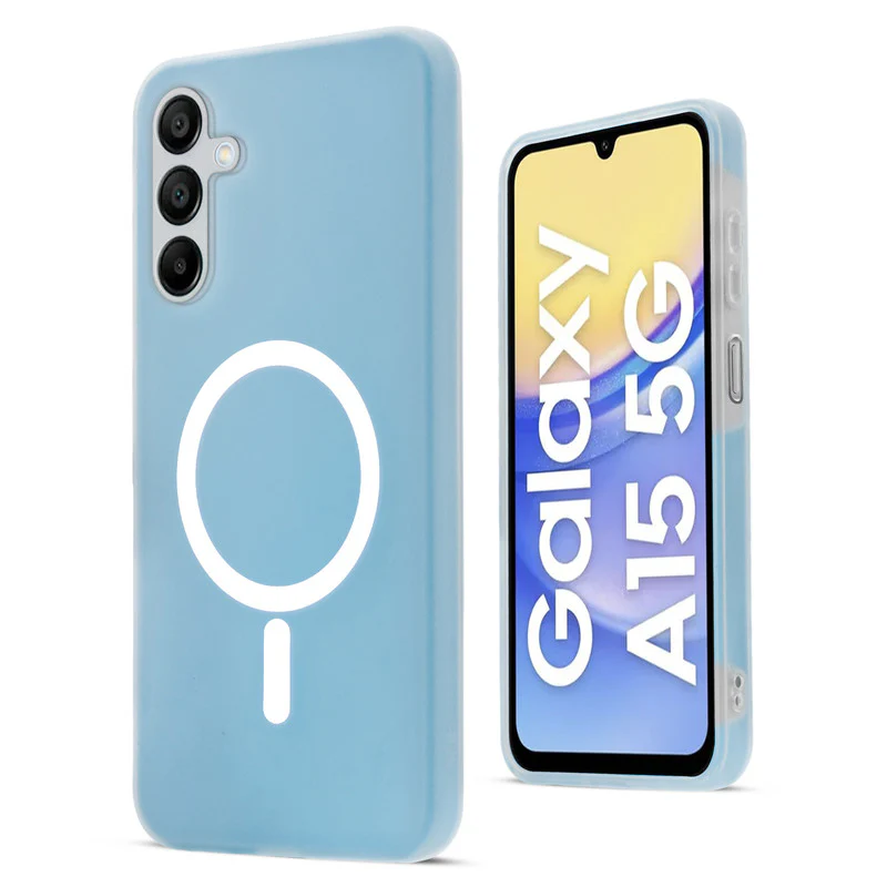 Classic Matte Silicone Back Case for Samsung A15 5G - Image 21