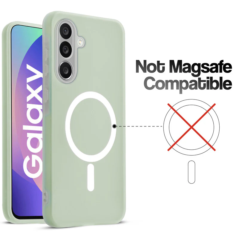 Classic Matte Silicone Back Case for Samsung F56 5G - Image 3