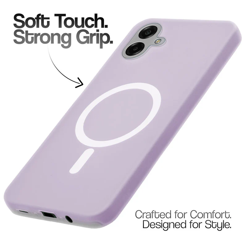 Classic Matte Silicone Back Case for Samsung M07 - Image 23