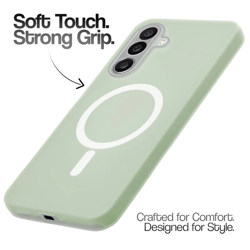 Classic Matte Silicone Back Case for Samsung M56 5G - Image 5
