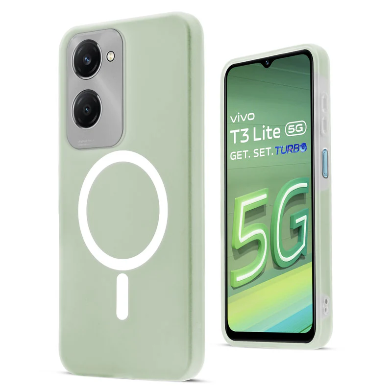 Classic Matte Silicone Back Case for Vivo T3 Lite 5G - Image 7