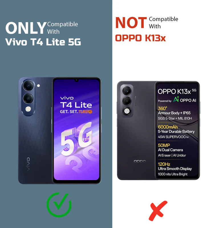 Classic Matte Silicone Back Case for Vivo T4 Lite 5G - Image 30