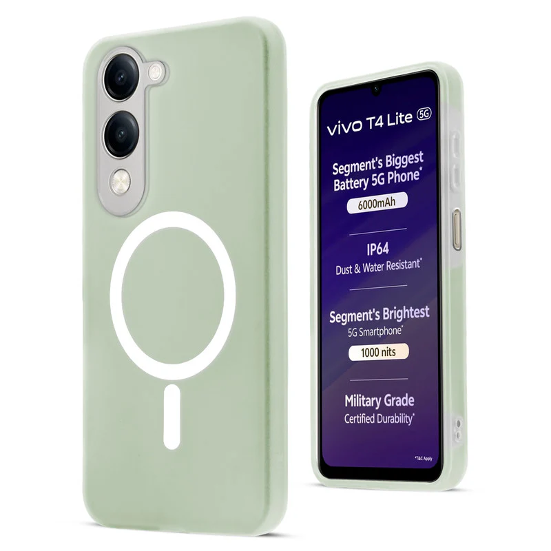 Classic Matte Silicone Back Case for Vivo T4 Lite 5G - Image 7