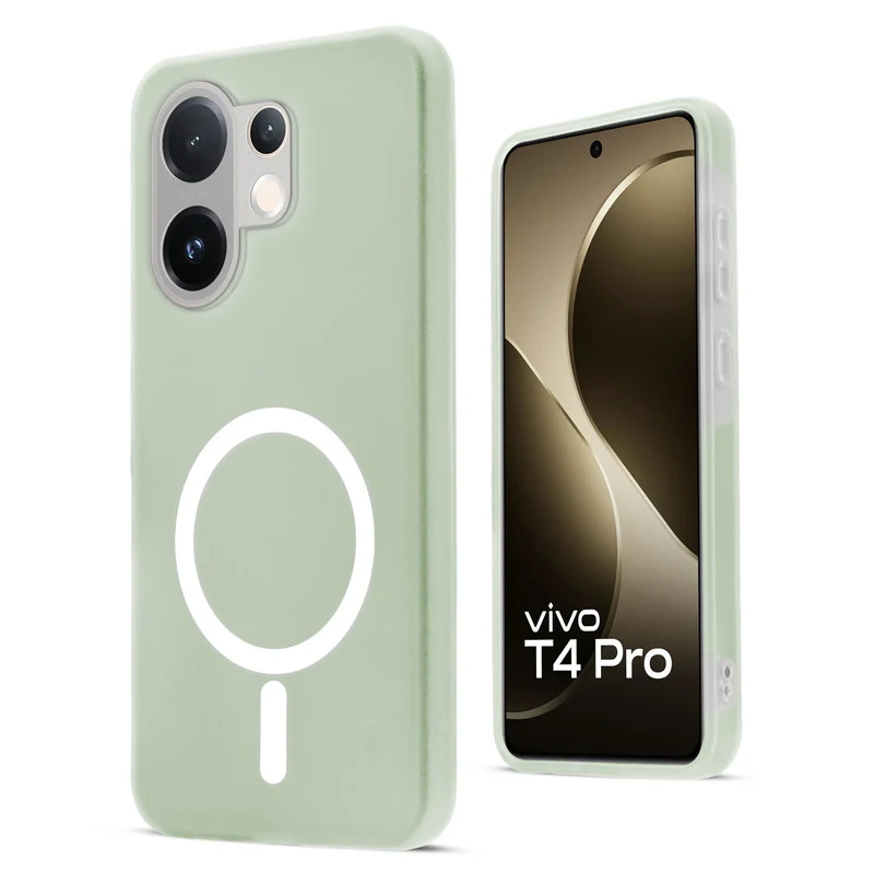 Classic Matte Silicone Back Case for Vivo T4 Pro 5G - Image 7