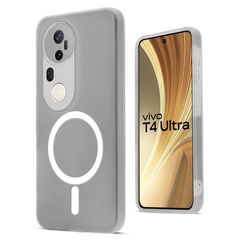 Classic Matte Silicone Back Case for Vivo T4 Ultra 5G - Image 14