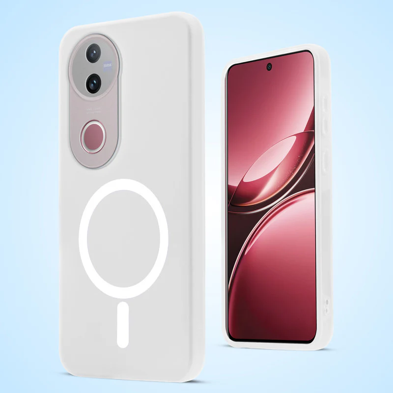 Classic Matte Silicone Back Case for Vivo T4R 5G - Image 42
