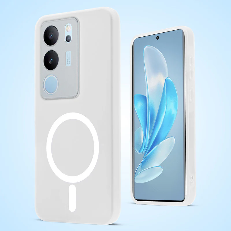 Classic Matte Silicone Back Case for Vivo V29 Pro 5G - Image 14