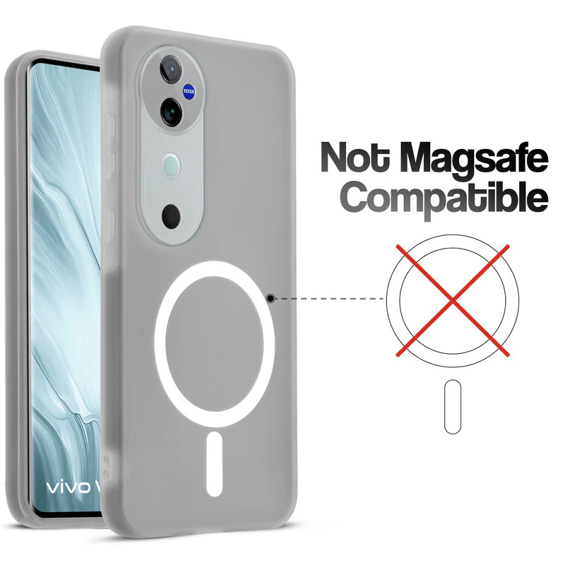 Classic Matte Silicone Back Case for Vivo V40 5G - Image 10