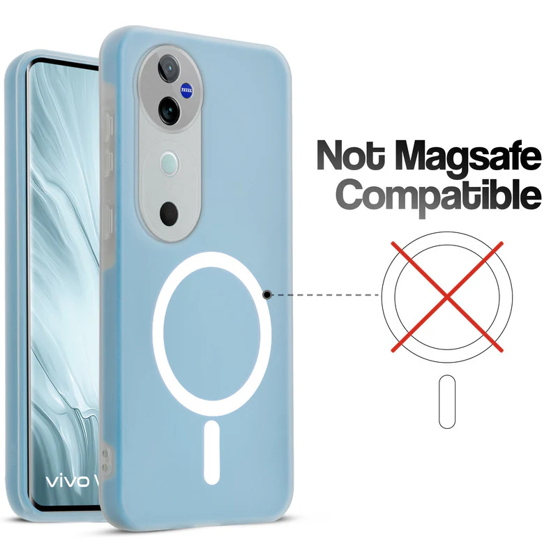Classic Matte Silicone Back Case for Vivo V40 5G - Image 17