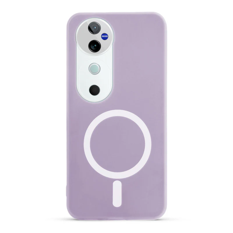 Classic Matte Silicone Back Case for Vivo V40 5G - Image 25