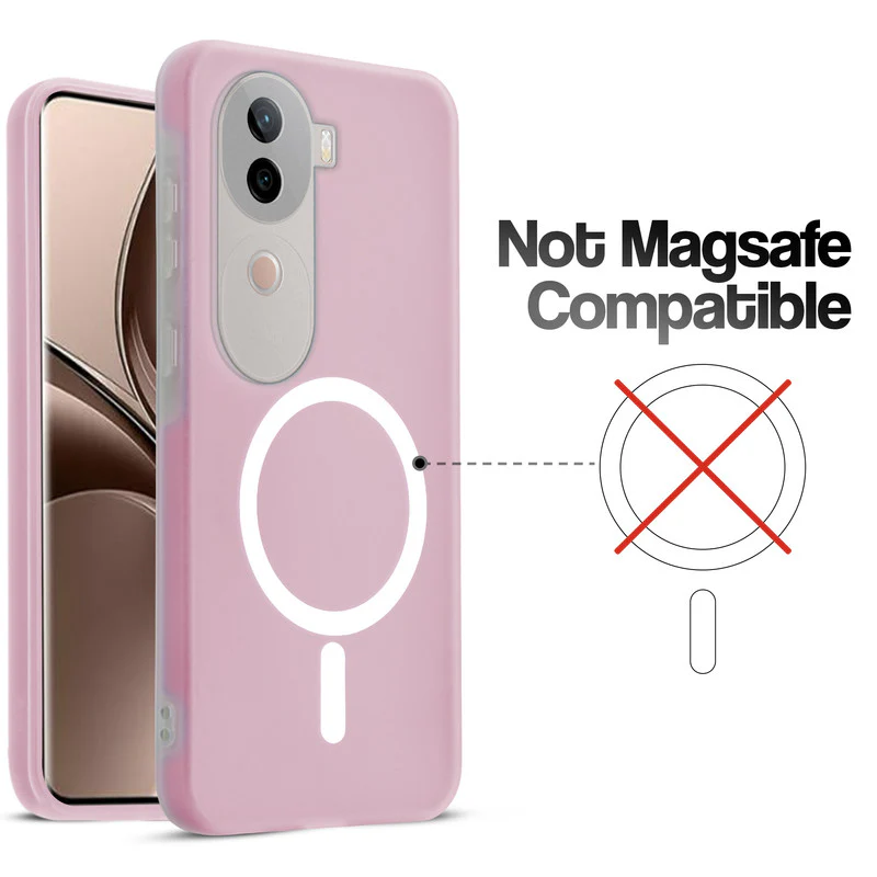 Classic Matte Silicone Back Case for Vivo V40e 5G - Image 31