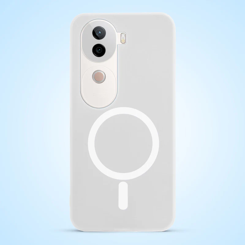 Classic Matte Silicone Back Case for Vivo V40e 5G - Image 39