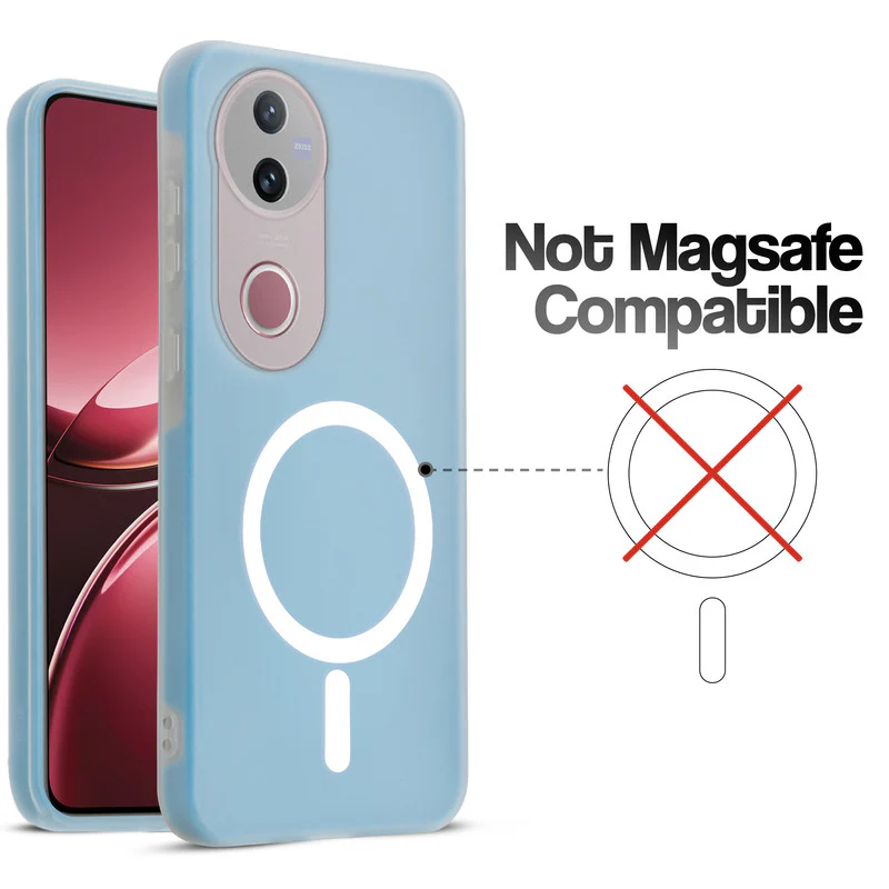 Classic Matte Silicone Back Case for Vivo V50 5G - Image 17