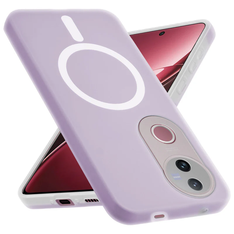 Classic Matte Silicone Back Case for Vivo V50 5G - Image 22