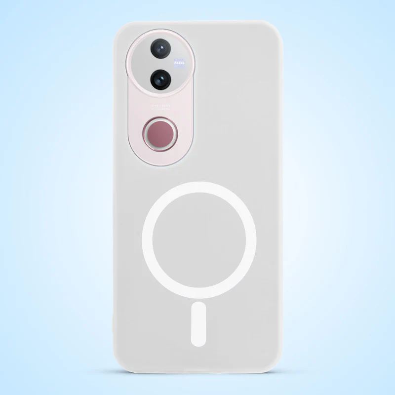 Classic Matte Silicone Back Case for Vivo V50 5G - Image 39