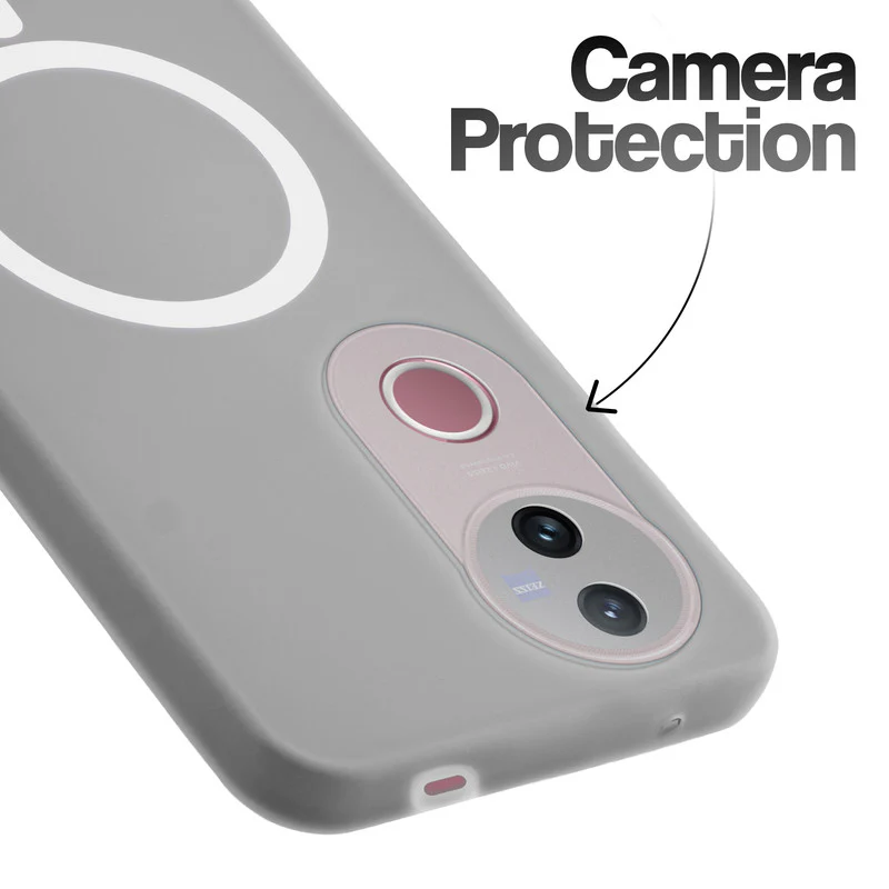 Classic Matte Silicone Back Case for Vivo V50e 5G - Image 13