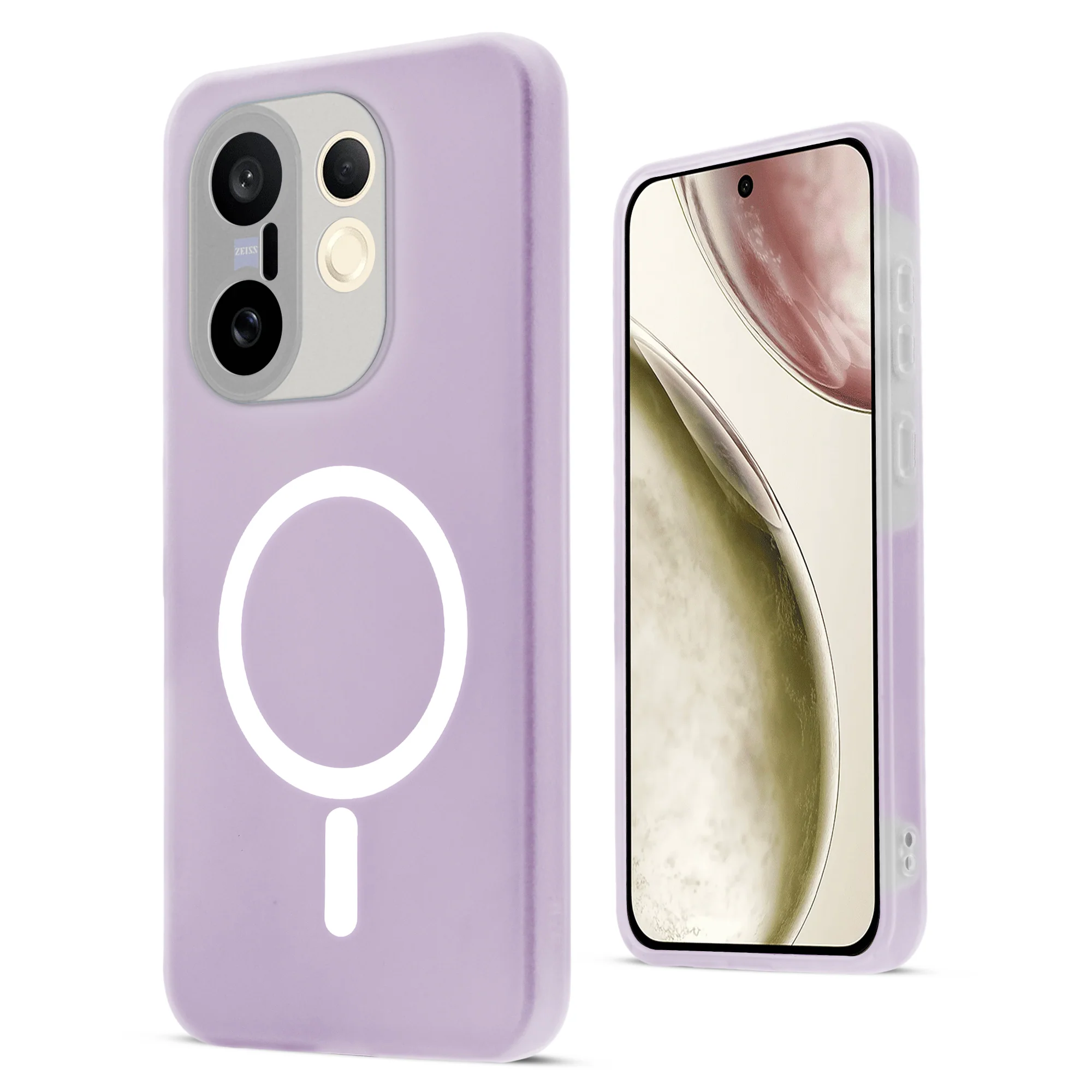 Classic Matte Silicone Back Case for Vivo X200 FE 5G - Image 28
