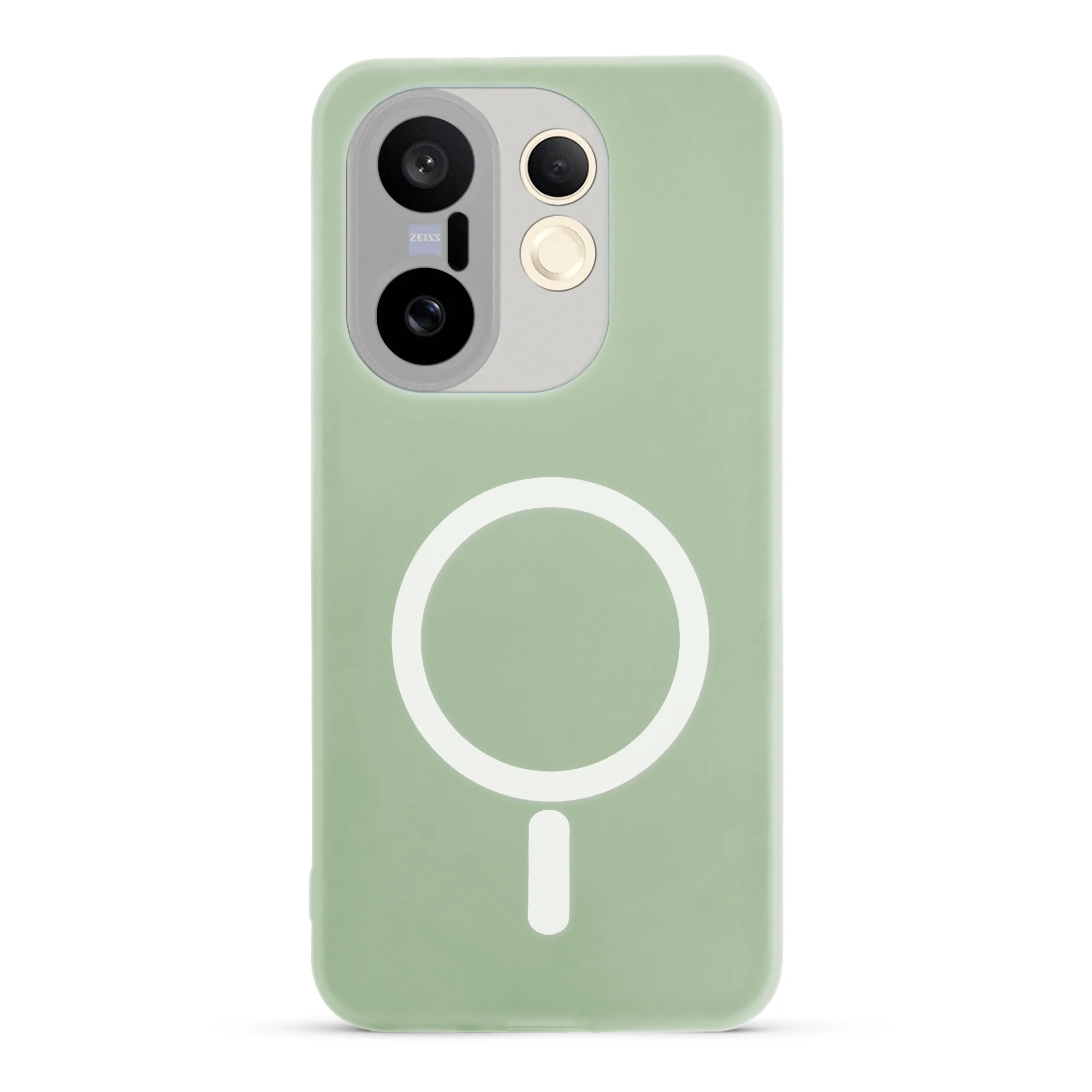 Classic Matte Silicone Back Case for Vivo X200 FE 5G - Image 4