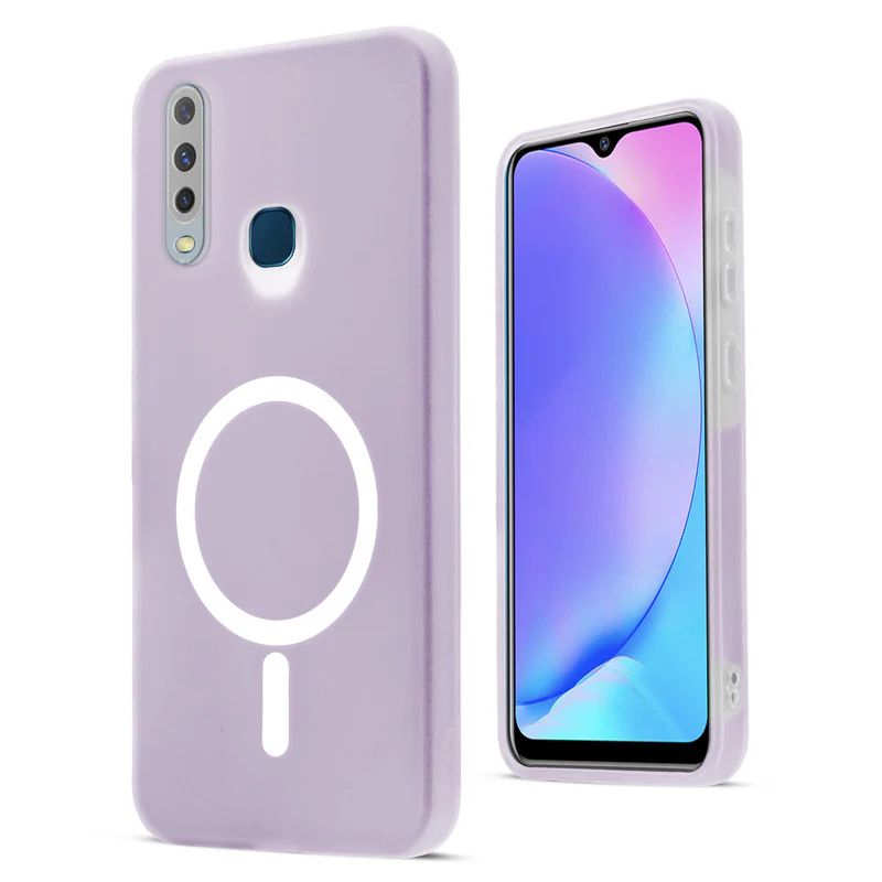 Classic Matte Silicone Back Case for Vivo Y12 - Image 28