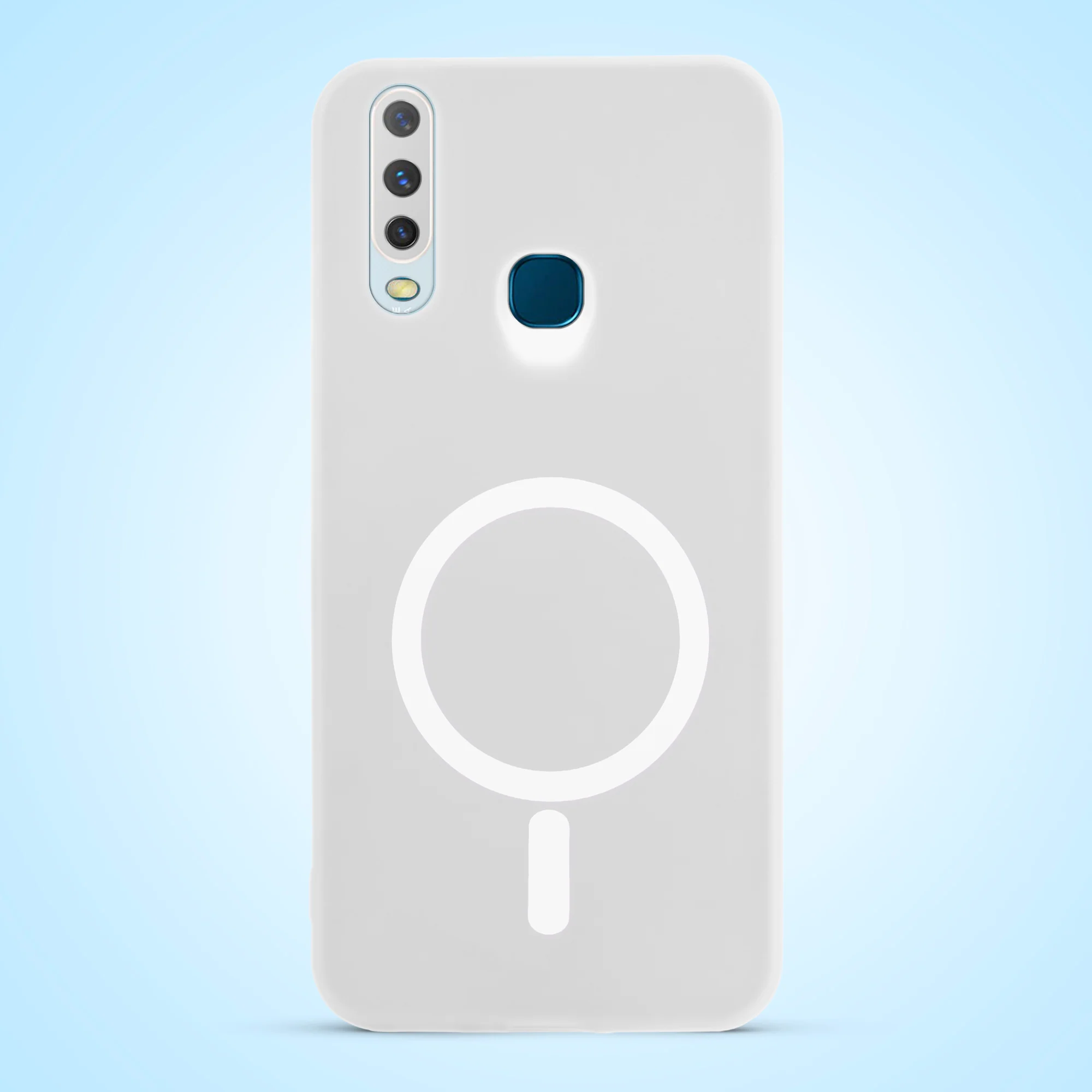 Classic Matte Silicone Back Case for Vivo Y12 - Image 39