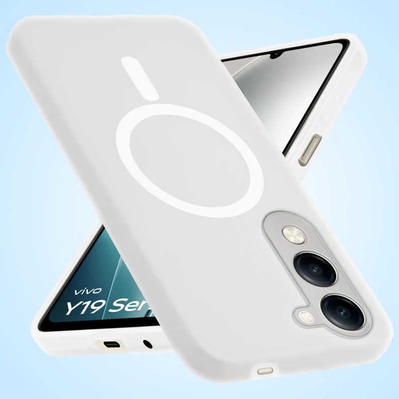 Classic Matte Silicone Back Case for Vivo Y19 5G - Image 36