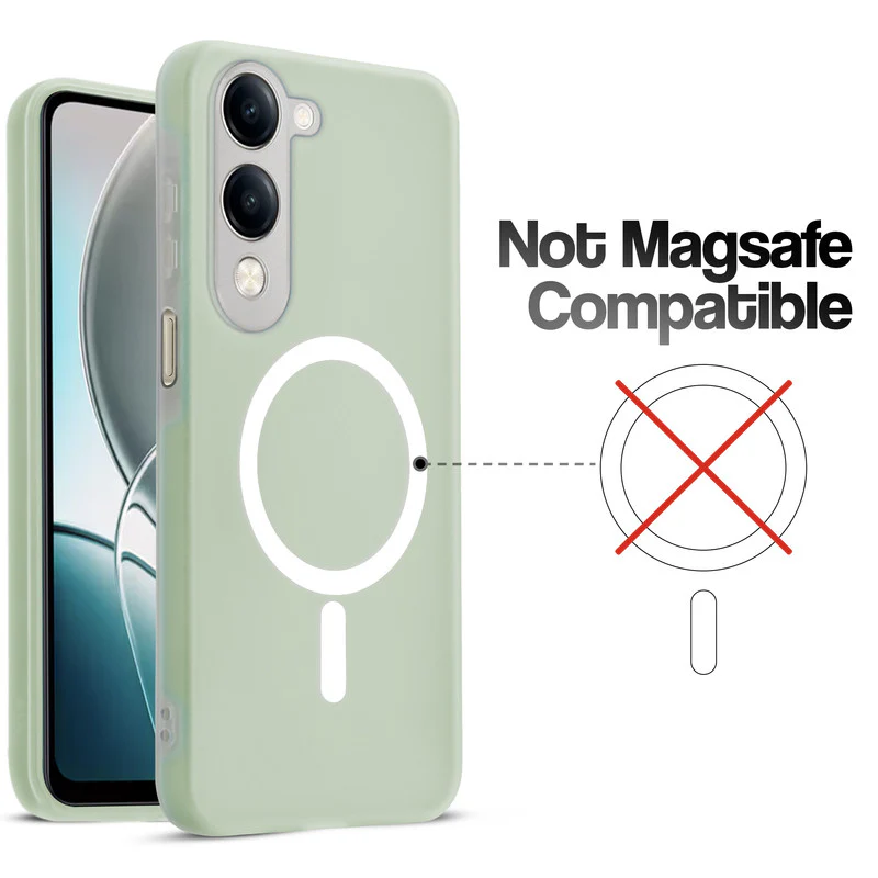 Classic Matte Silicone Back Case for Vivo Y19e - Image 3
