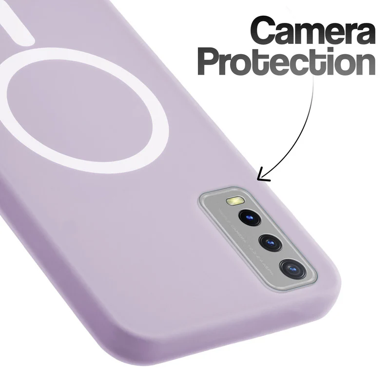 Classic Matte Silicone Back Case for Vivo Y20 - Image 27