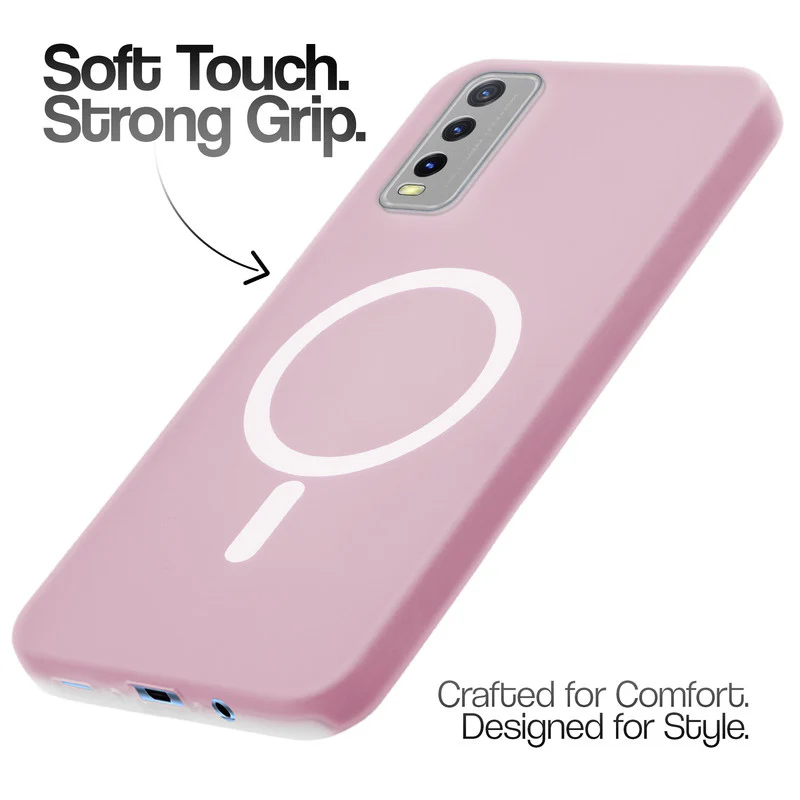 Classic Matte Silicone Back Case for Vivo Y20A - Image 33