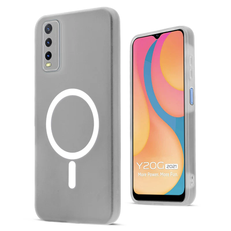 Classic Matte Silicone Back Case for Vivo Y20G - Image 14