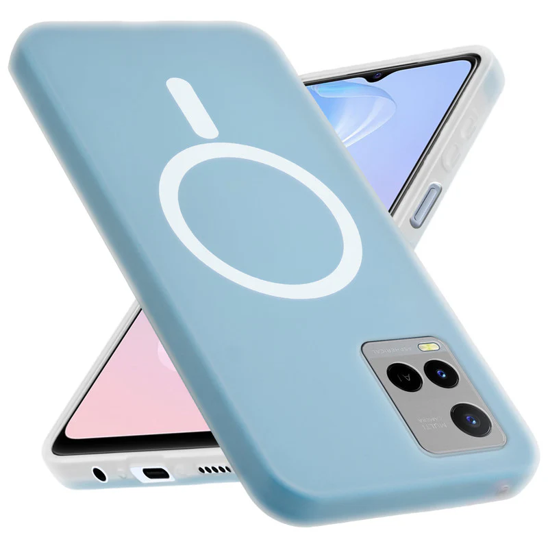 Classic Matte Silicone Back Case for Vivo Y21 - Image 15