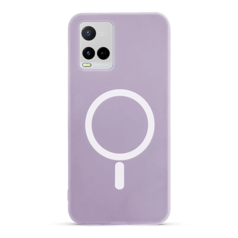 Classic Matte Silicone Back Case for Vivo Y21 - Image 25
