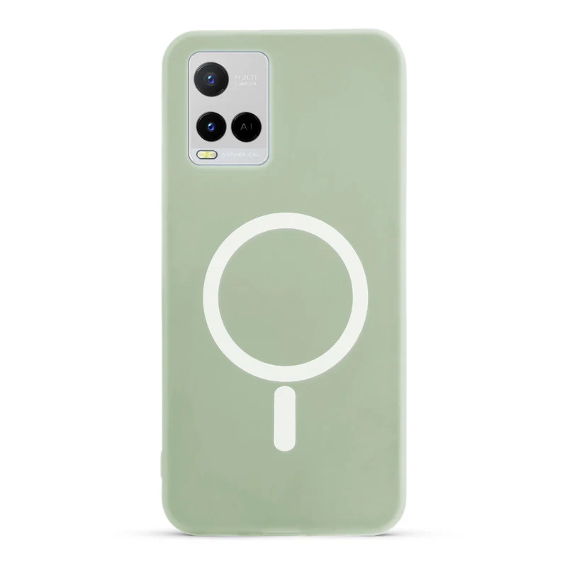 Classic Matte Silicone Back Case for Vivo Y21 - Image 4