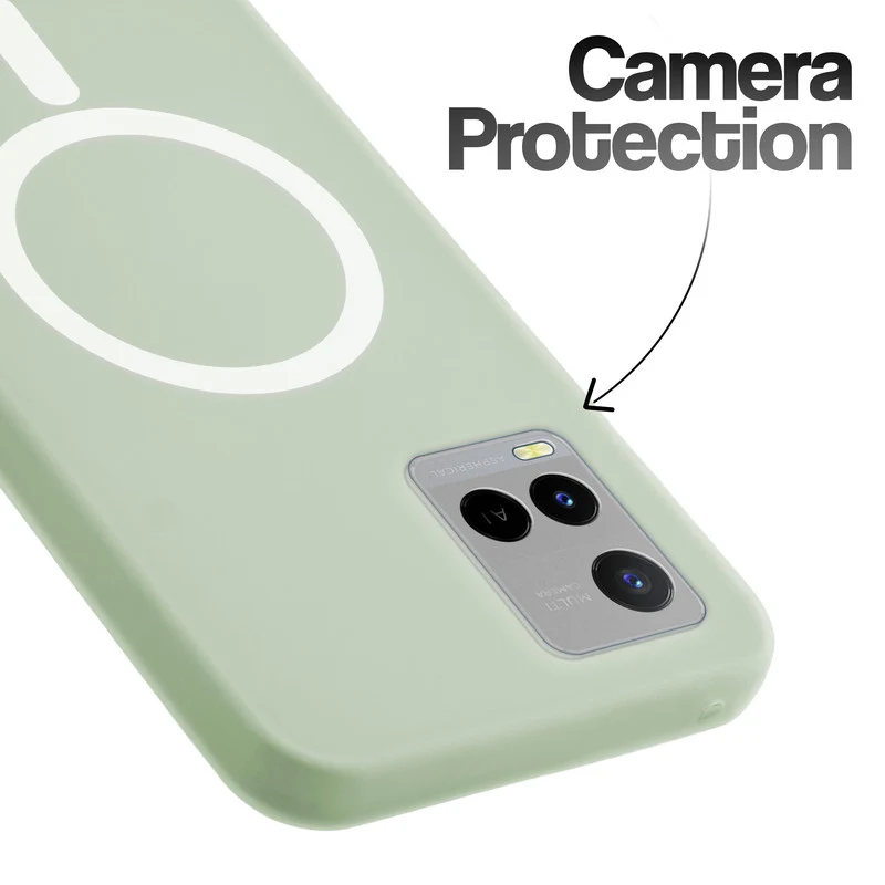 Classic Matte Silicone Back Case for Vivo Y21 - Image 6