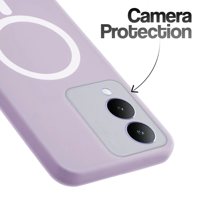 Classic Matte Silicone Back Case for Vivo Y28 5G - Image 27