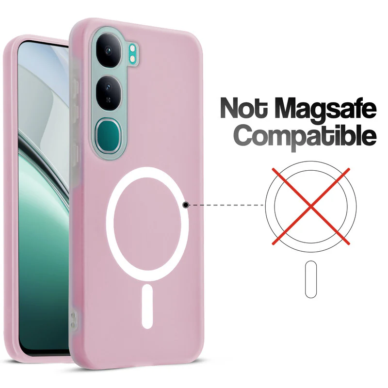 Classic Matte Silicone Back Case for Vivo Y300 5G - Image 31