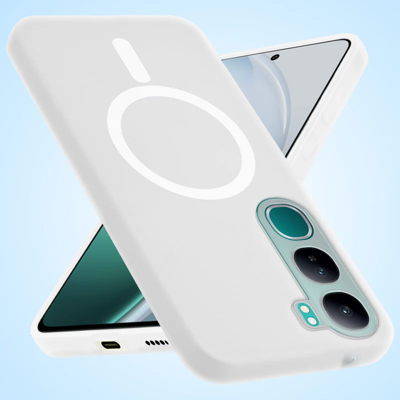 Classic Matte Silicone Back Case for Vivo Y300 5G - Image 36