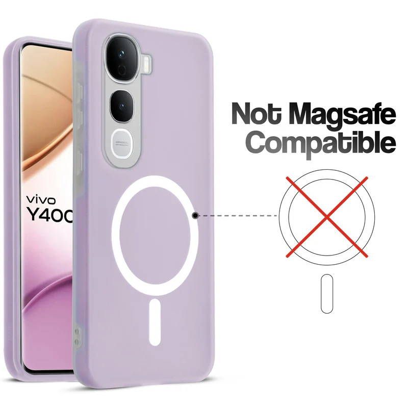 Classic Matte Silicone Back Case for Vivo Y400 Pro 5G - Image 24