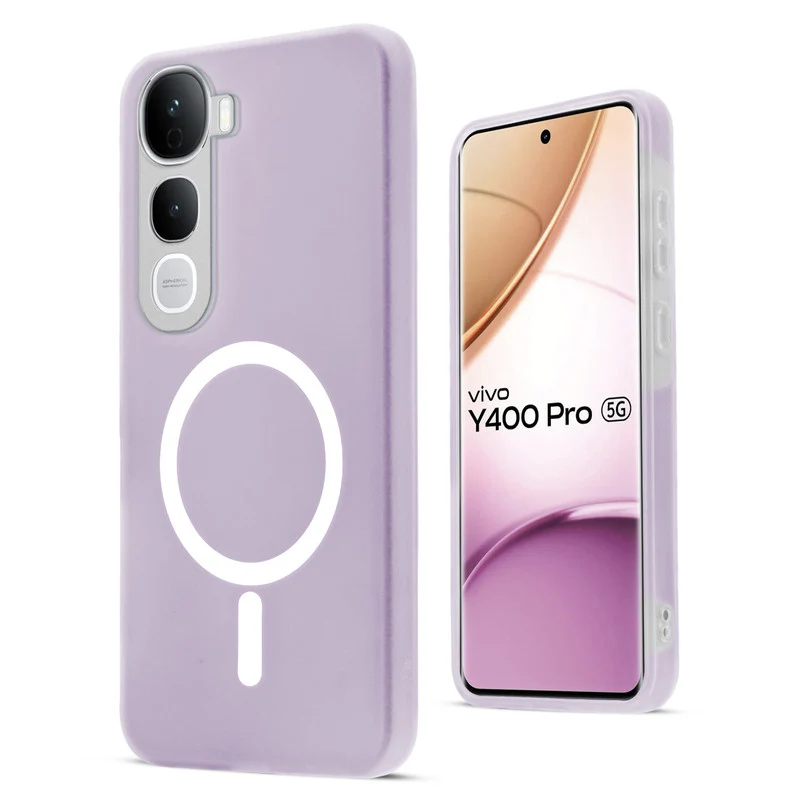 Classic Matte Silicone Back Case for Vivo Y400 Pro 5G - Image 28