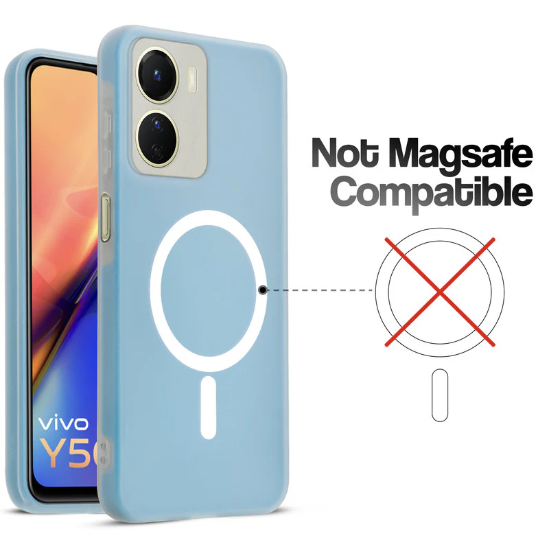 Classic Matte Silicone Back Case for Vivo Y56 5G - Image 17