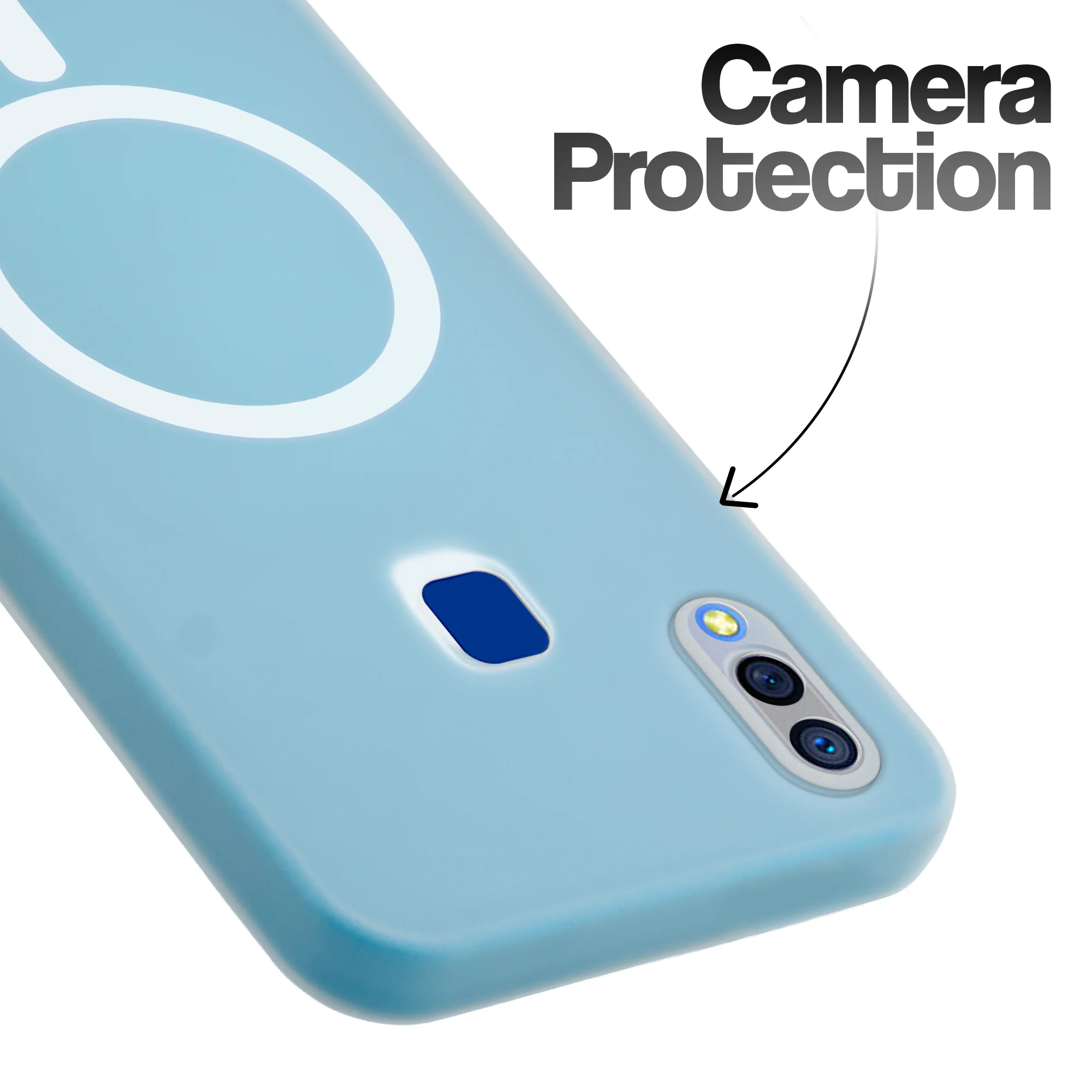 Classic Matte Silicone Back Case for Vivo Y91 - Image 20