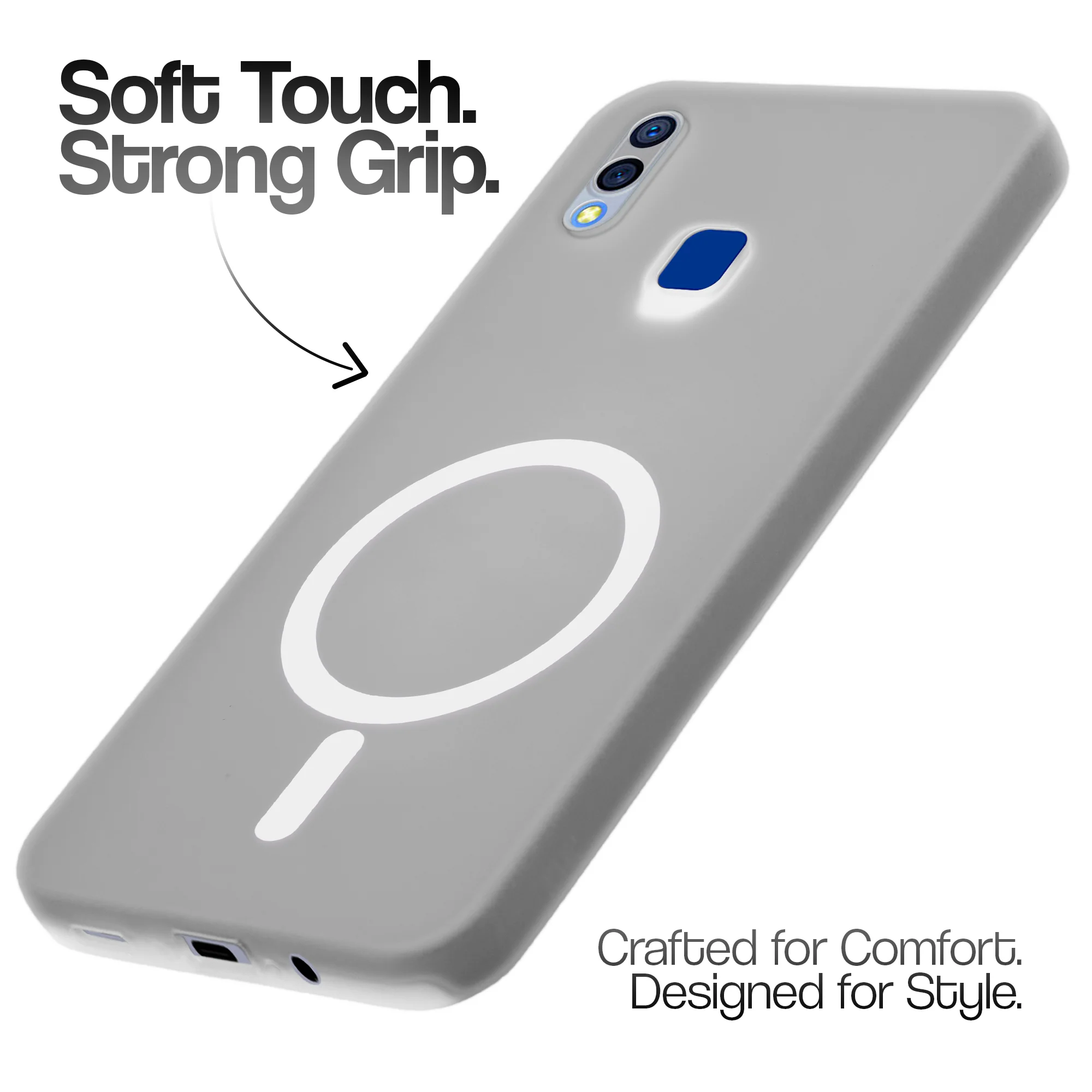 Classic Matte Silicone Back Case for Vivo Y95 - Image 12