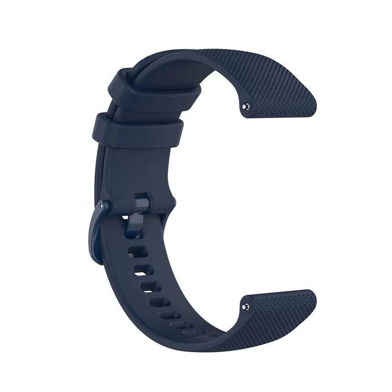Classic Textured Flexible Silicone Watch Strap - (Only Strap) - Image 11