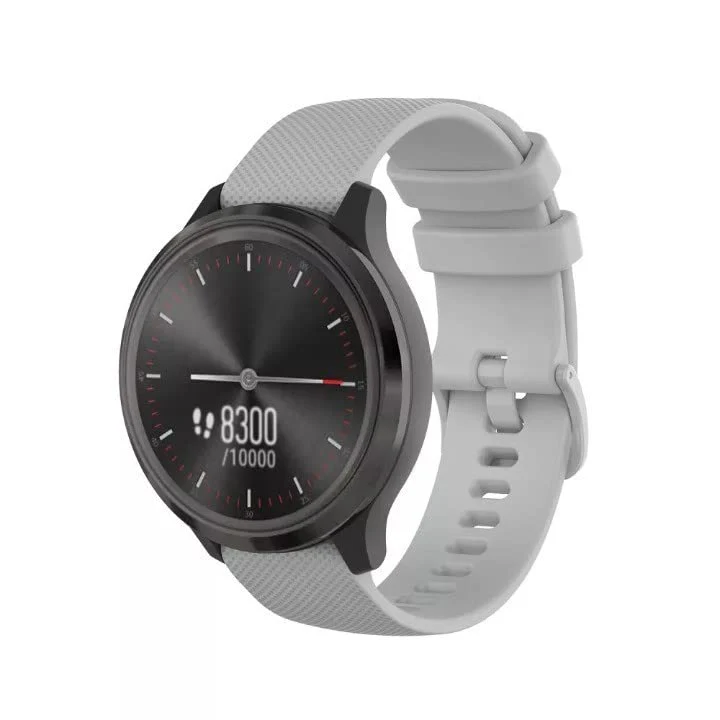 Classic Textured Flexible Silicone Watch Strap - (Only Strap) - Image 28