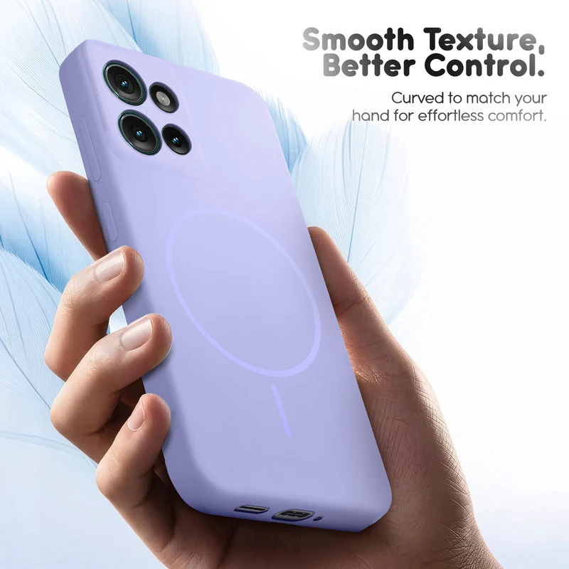 Cloud Feel Silicone Case for Motorola Moto Edge 50 5G – Supports Wireless Charging - Image 39