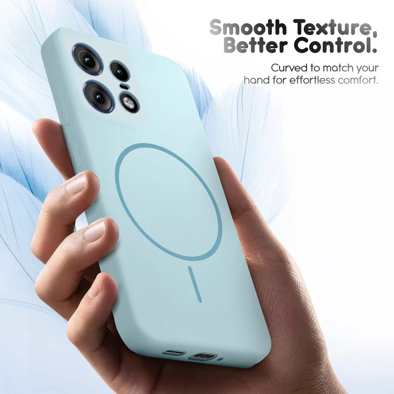 Cloud Feel Silicone Case for Motorola Moto Edge 50 Pro 5G – Supports Wireless Charging - Image 27
