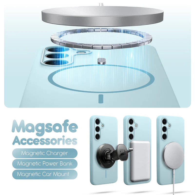 Cloud Feel Silicone Case for Samsung S24 Plus 5G – Supports Wireless Charging - Image 40