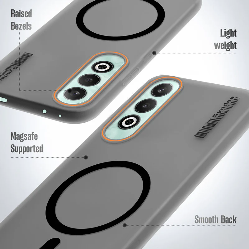 Colourful Frosted Matte With Raised Camera Protection Back Cover Case For OnePlus Nord CE 4 5G - Image 4
