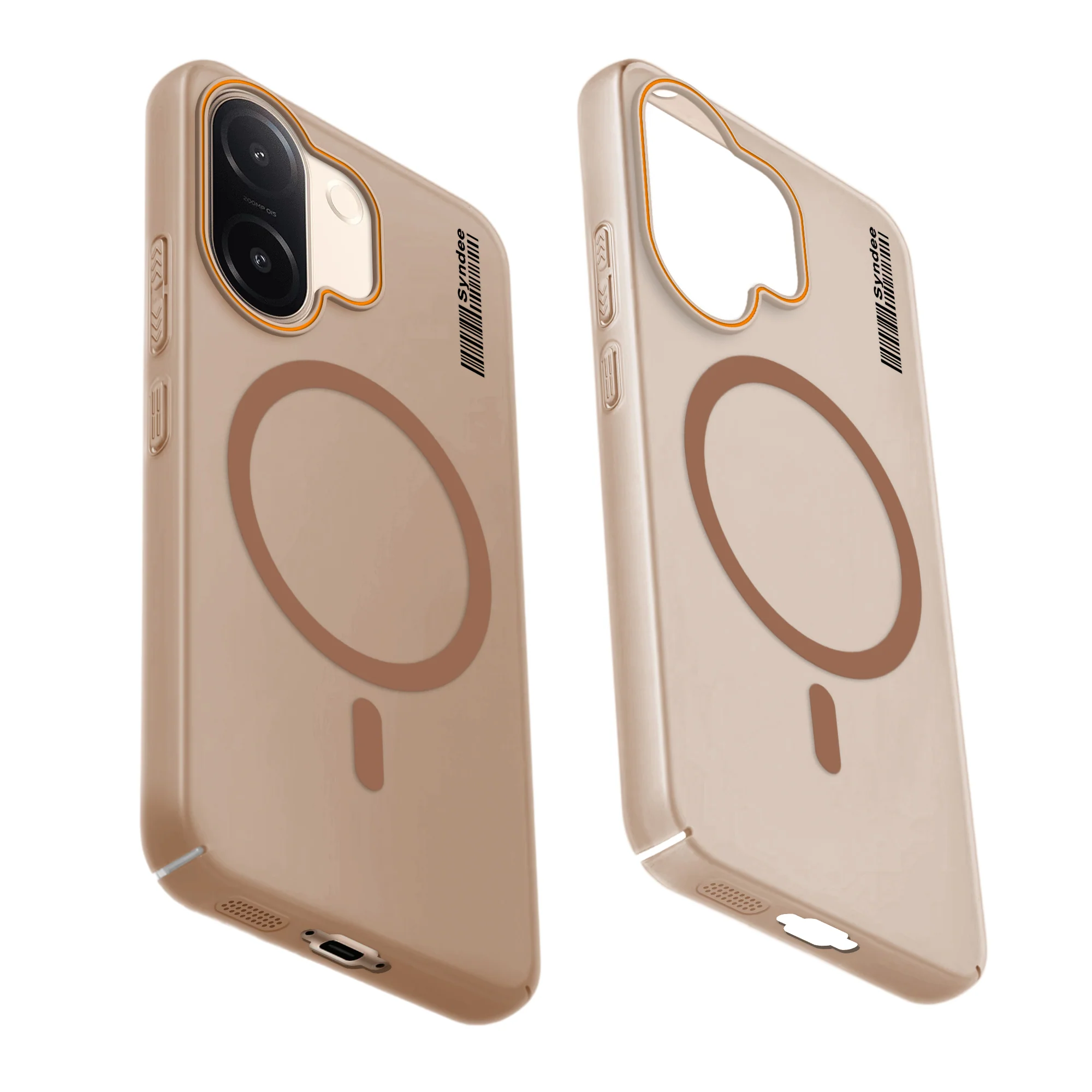 Colourful Frosted Matte With Raised Camera Protection Back Cover Case For Vivo V60e 5G - Image 7