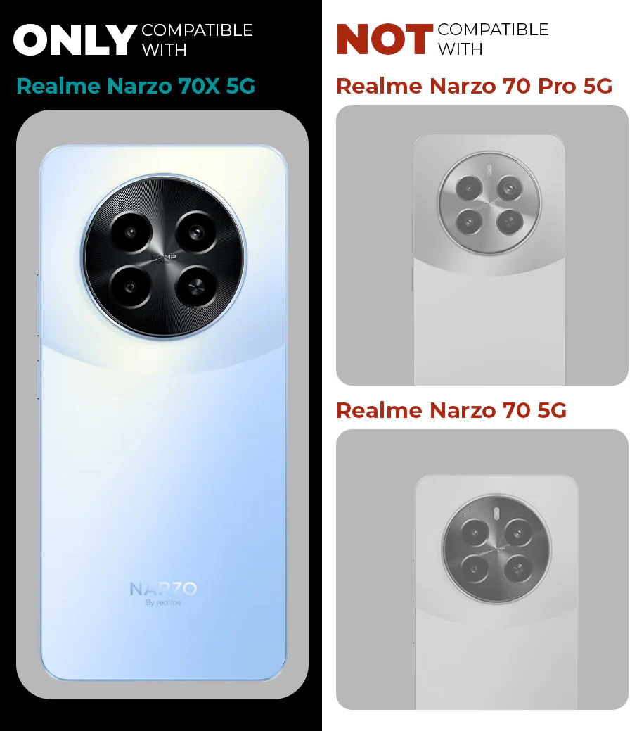 Colorful Reflective Circuit Prints Hard Back Protector Case For Realme Narzo 70x 5G - Image 16