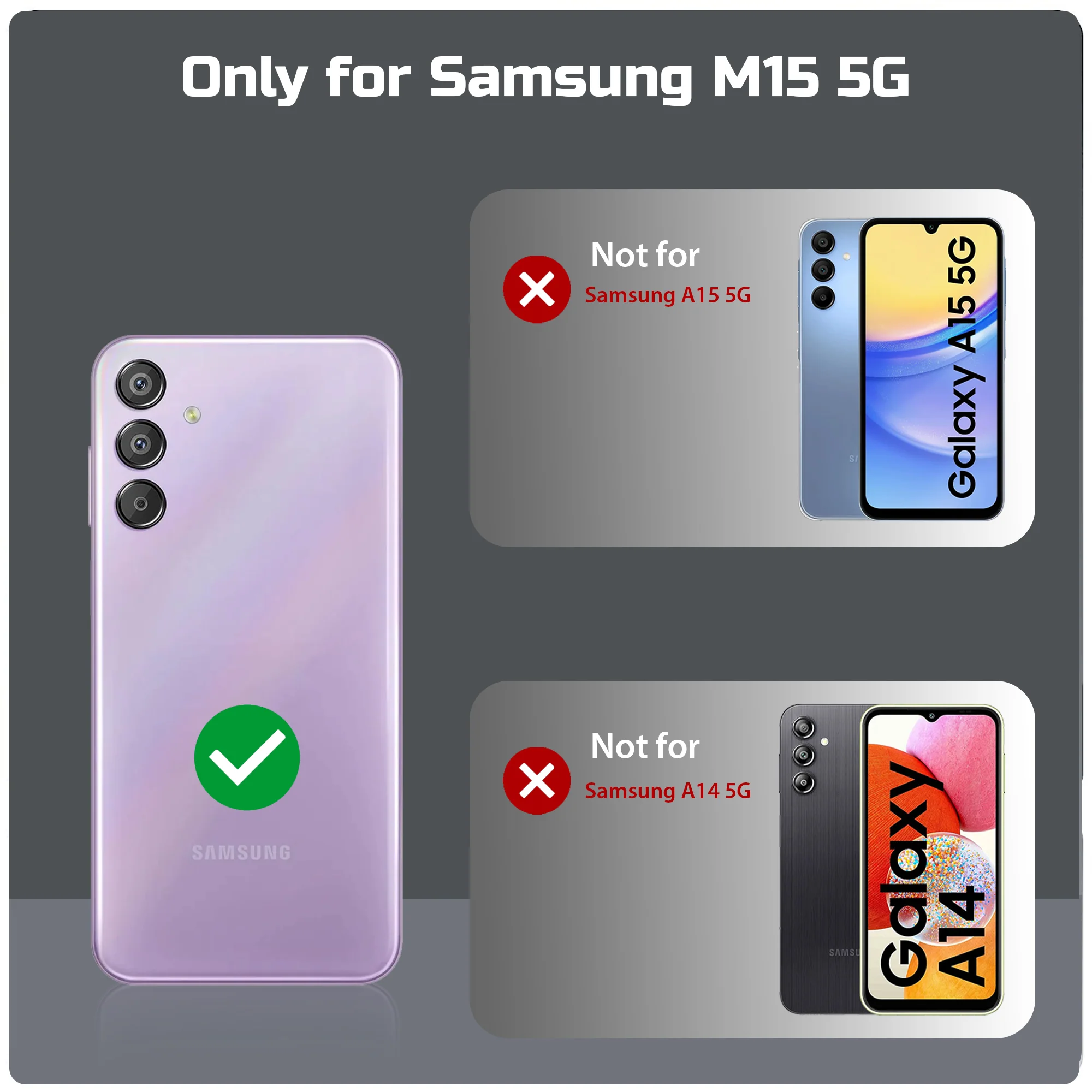 Colorful Reflective Circuit Prints Hard Back Protector Case For Samsung M15 5G - Image 2